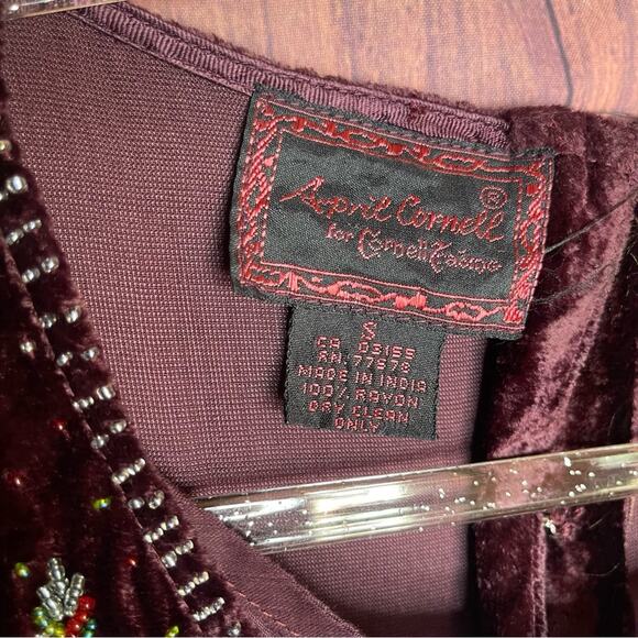 Vintage April Cornell Maxi Dress - Picture 7 of 12